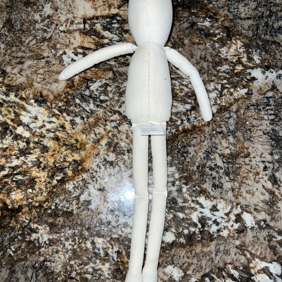 Lil Pyar Maya Mouse Handmade 15” Material Cloth Doll Embroidered - Picture 8 of 8